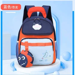 2025 Custom Nylon Printed Cartoon Boys Animal Backpacks for School Children with Price