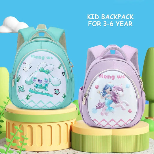 2025 New kindergarten waterproof backpack ultra-light children primary Schoolbag cute cartoon custom Logo Child Kid School Bag
