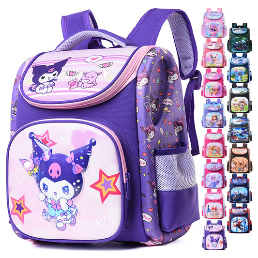 2025 Top Quality Fashion Custom Breathable Spine Protection Kindergarten School Bags for Kids Cool Cartoon Printing Backpack