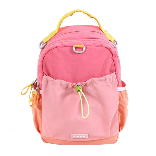 CHANGRONG Unisex Nylon Backpack Vintage Zipper Closure Polyester Lining Custom Design for School Boys and Girls