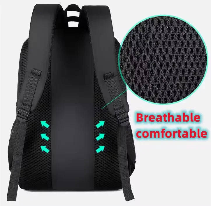 2024 Hot Selling Custom LOGO Kid School Bags Large Capacity Waterproof School Travel Backpacks Business Laptop Bags with logo