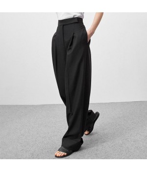 Office ladies wide leg pants women summer clothing wholesale women's pants trousers elegant women pants 2023