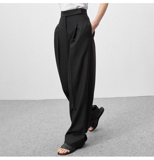 Office ladies wide leg pants women summer clothing wholesale women's pants trousers elegant women pants 2023